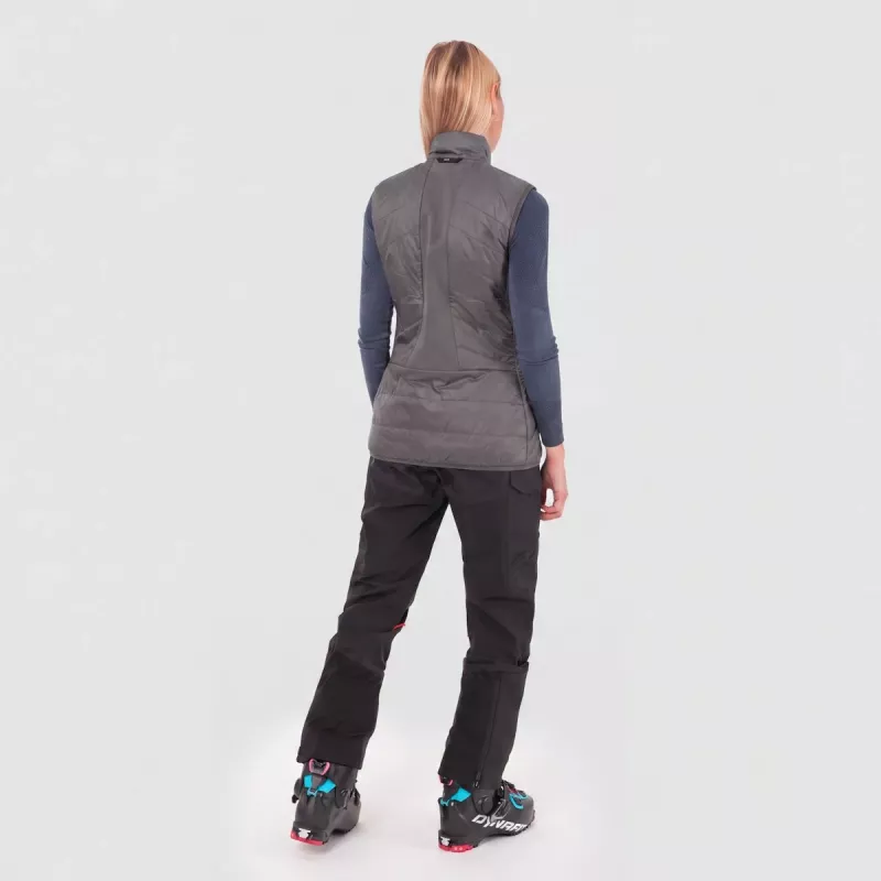 SALEWA Ortles Hybrid TirolWool Responsive Chaleco aislante de mujer Quiet Shade EU 36 (S)
