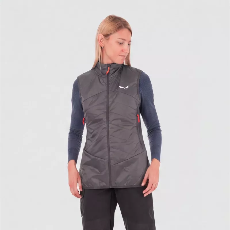 SALEWA Ortles Hybrid TirolWool Responsive Chaleco aislante de mujer Quiet Shade EU 36 (S)