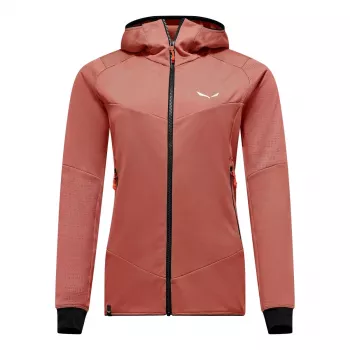 Salewa Sella Crevasse HD Chaqueta de mujer - Desert Pink - M