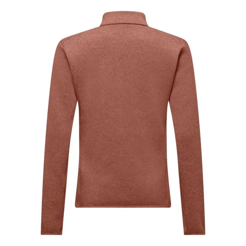 SALEWA Puez Rocca PL Chaqueta de forro polar de mujer Etruscan Red