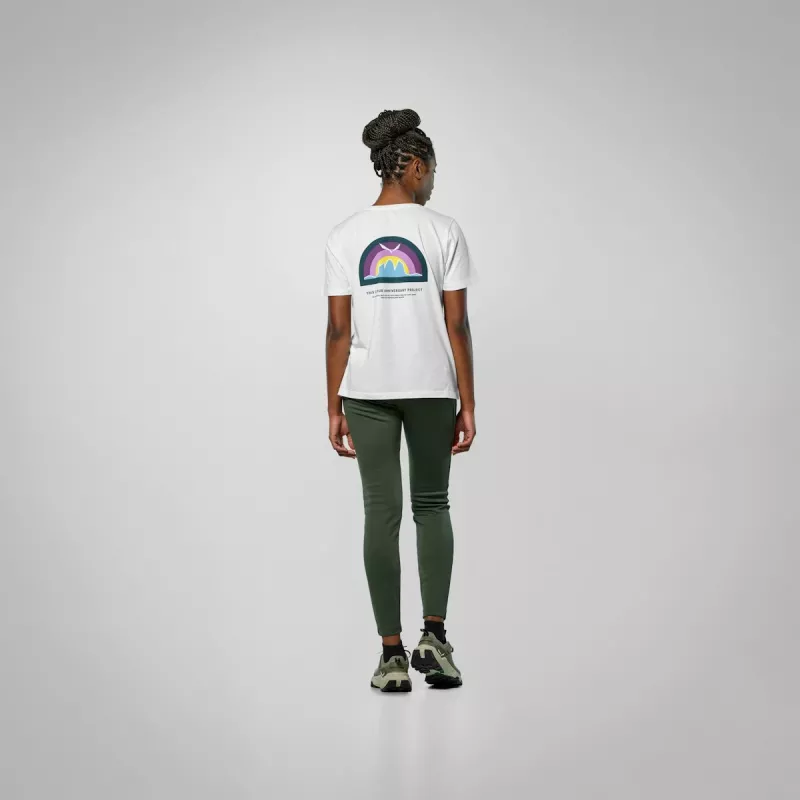SALEWA camiseta Eagle Anniversary de mujer - Optical White