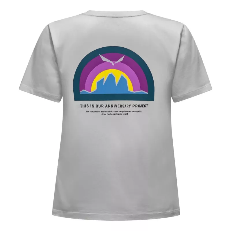 Salewa Eagle Anniversary T-Shirt - Optical White - Talla M