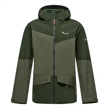 Chaqueta Salewa Puez Gtx 2L Epe - Dark Olive (talla S)