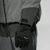 SALEWA Ortles EPE Grip guantes de alpinismo para mujer - Black Out, talla M