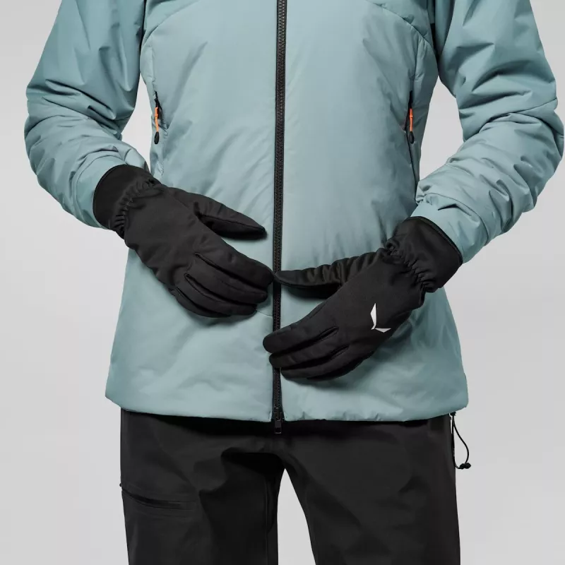 Salewa guantes EPE Finger Black Out L