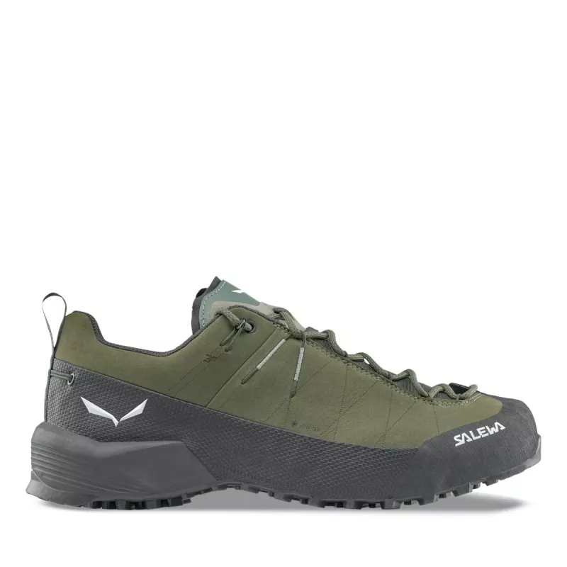 Salewa Wildfire Leather 2 GTX zapatillas de aproximación - Faded Green/Black - EU 43