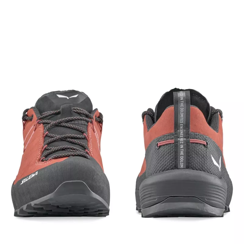 Salewa Wildfire Leather 2 GTX zapatillas de aproximación para mujer - Etruscan Red/Black, talla 40