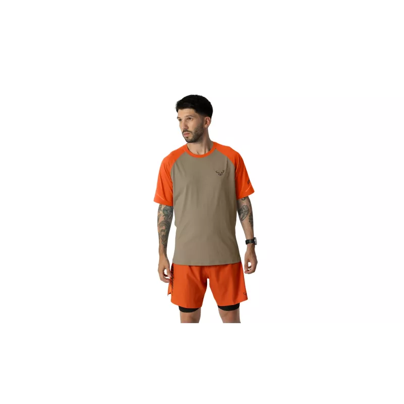 SALEWA Dynafit Alpine Pro S/S Tee Camiseta de running - Fallen Rock - talla M