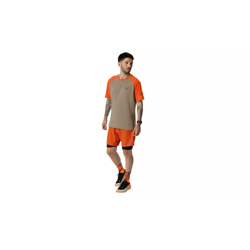 SALEWA Dynafit Alpine Pro S/S Tee Camiseta de running - Fallen Rock - talla M