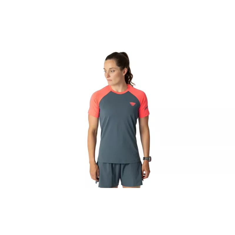 SALEWA Dynafit Alpine Pro S/S Tee de mujer - Cinder/Cinder talla L