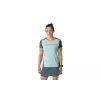 SALEWA Dynafit Alpine 2 S/S Tee de secado rápido de mujer - Cloud Blue, talla M