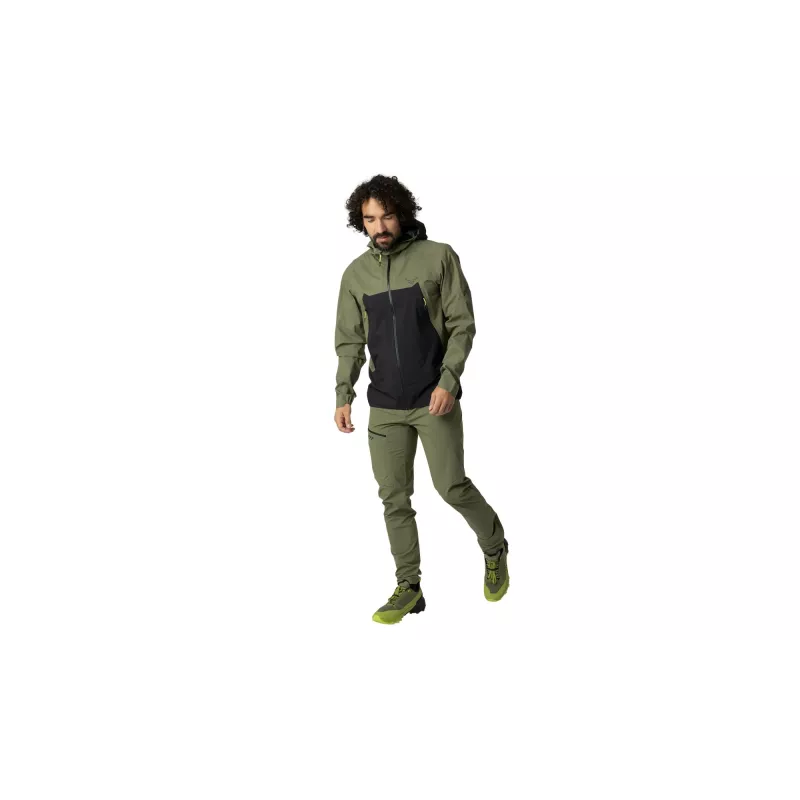 SALEWA Dynafit Transalper 3L Chaqueta - Military Green, talla L