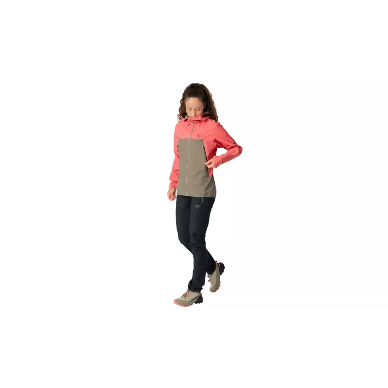 SALEWA Dynafit Transalper 3L Chaqueta impermeable de mujer - Cabana, talla M