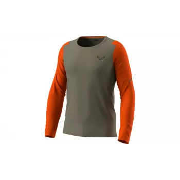 SALEWA Dynafit Transalper L/S Tee Manga larga - Fallen Rock talla M