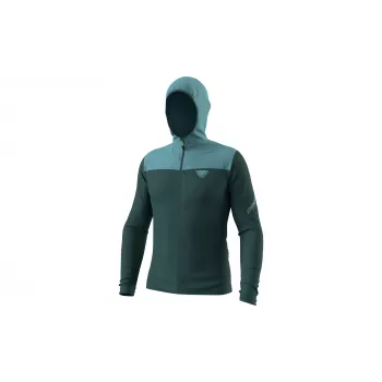 Dynafit Traverse Thermal chaqueta con capucha, azul humo, M