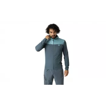 Dynafit Traverse Thermal chaqueta con capucha, azul humo, M