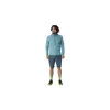 Dynafit Traverse Thermal 1/2 Zip sudadera, azul humo, L