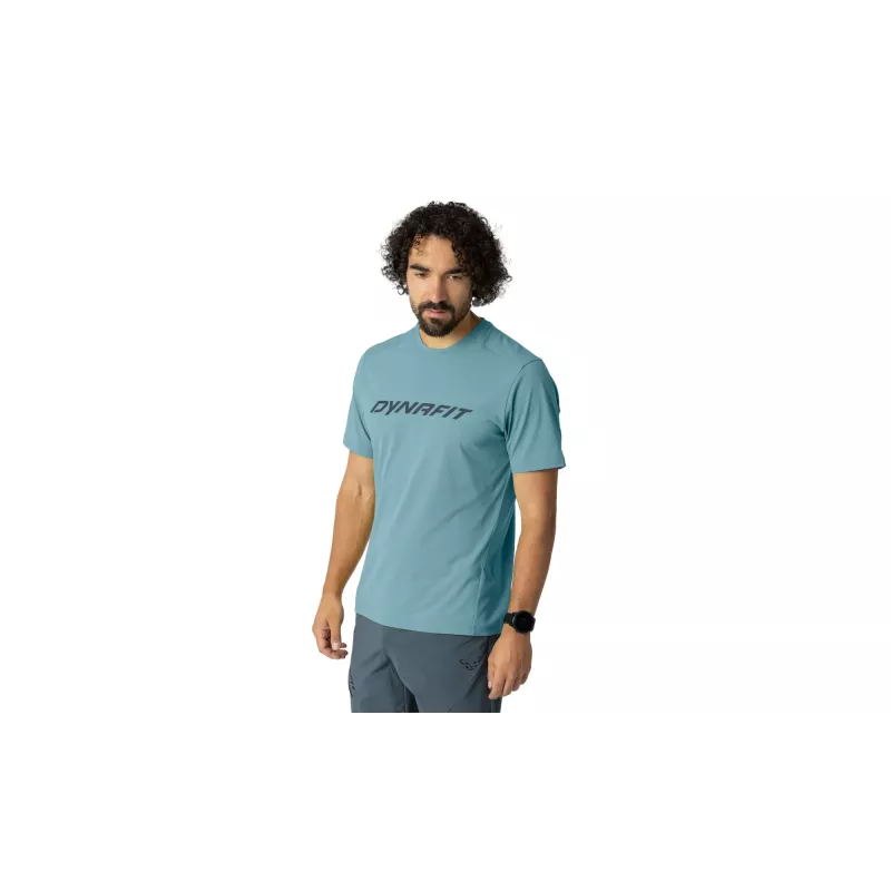 SALEWA Dynafit Traverse T-Shirt - Smoke Blue - talla L