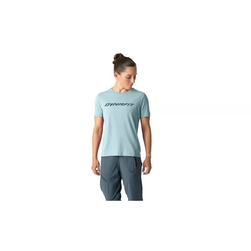 SALEWA mujer Dynafit Traverse T-Shirt - Cloud Blue, talla XS