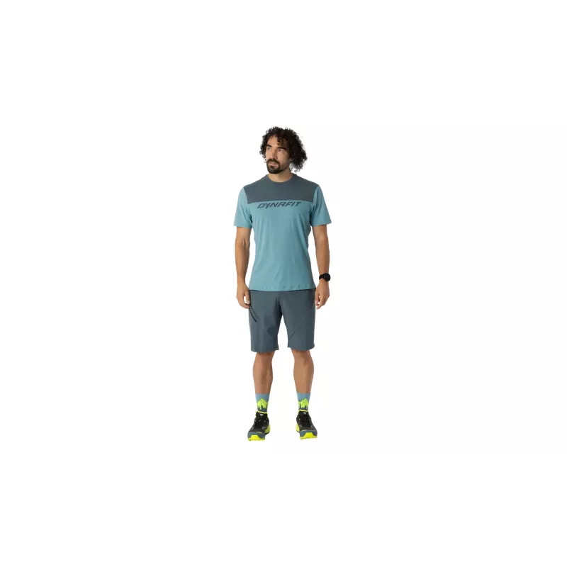 SALEWA Traverse Light Camiseta Smoke Blue L