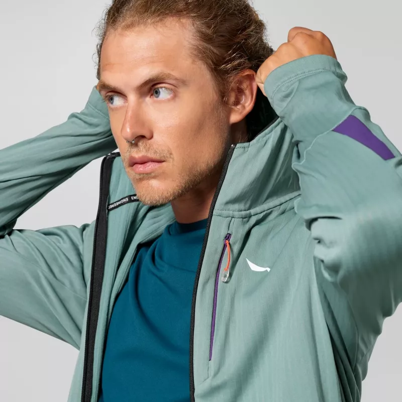 Salewa Pedroc PL 3 HD Jacket - Willow - talla L