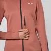 Salewa Pedroc PL 3 Jacket mujer forro polar - Etruskischrot, XXS