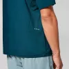 Salewa Pedroc Dry Hyb camiseta Pond Blue M