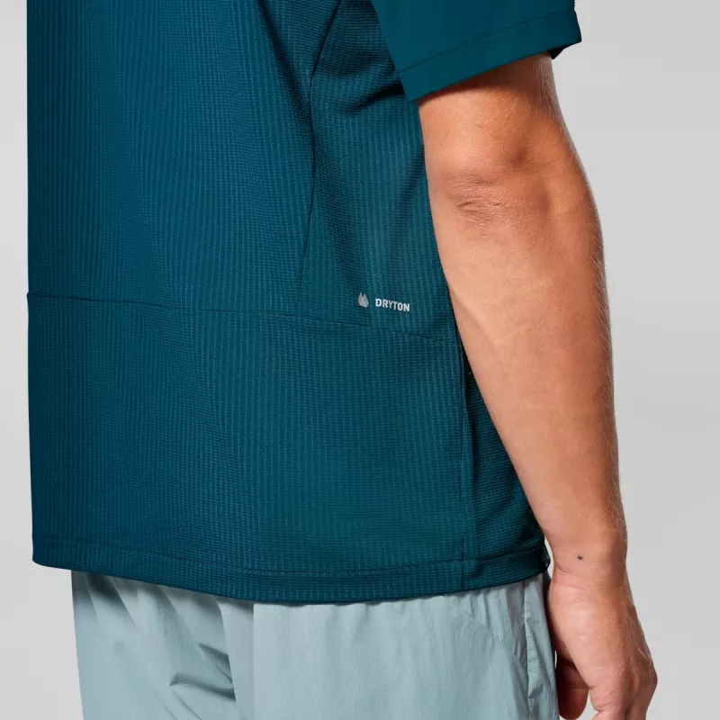 Salewa Pedroc Dry Hyb camiseta Pond Blue M