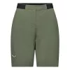 Salewa Pedroc 2 Dst Short mujer pantalón corto de senderismo - Faded Green, talla S