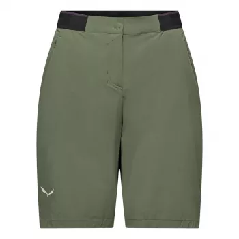 Salewa Pedroc 2 Dst Short mujer pantalón corto de senderismo - Faded Green, talla S