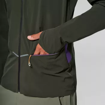 Salewa Pedroc Dst Light chaqueta softshell hombre Dark Olive talla M