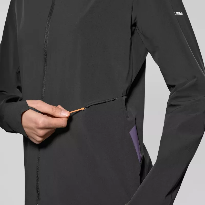 Salewa Pedroc Dst Light Jacket mujer softshell - Black Out, talla M