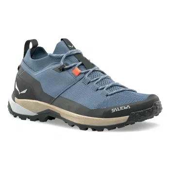 Salewa Puez 2 Knit Ptx Low zapatillas de senderismo - Java Blue/Black, talla 41