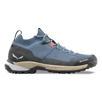 Salewa Puez 2 Knit Ptx Low zapatillas de senderismo - Java Blue/Black, talla 41