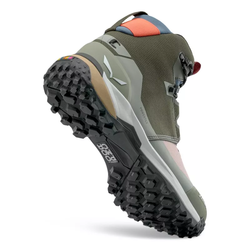 Salewa Puez 2 Mid PTX zapatos de senderismo mujer Shadow UK 5