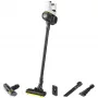 Kärcher VC 4 Cordless myHome Pet Aspirador escoba 2en1, sin bolsa, Negro/Blanco, 0,65 L