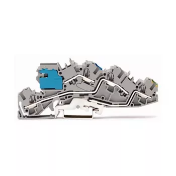 WAGO 2005-7641 TOPJOB S borne de paso, 6 mm², gris, 800 V, 41 A