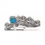 WAGO 2005-7641 TOPJOB S borne de paso, 6 mm², gris, 800 V, 41 A