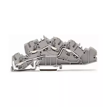 WAGO 2005-7642 borne de paso, 4 mm², 32 A, 400 V, gris, CAGE CLAMP