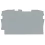 WAGO 2002-1291 cubierta para bornes de carril - gris - 0,8 mm - 48,5 mm - 28,4 mm - 1,21 g