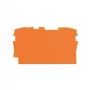WAGO 2002-1292 placa de cierre - naranja - 0,8 mm - 48,5 mm - 28,4 mm - 1,19 g