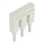 WAGO 2004-403 puente, de 3 vías, aislado, 32 A, gris claro