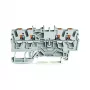 WAGO Borne de paso 4 conductores Push-in 2,5 mm² Gris