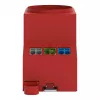 WAGO Toma de corriente para armario eléctrico 709-583 Rojo 1 ud.