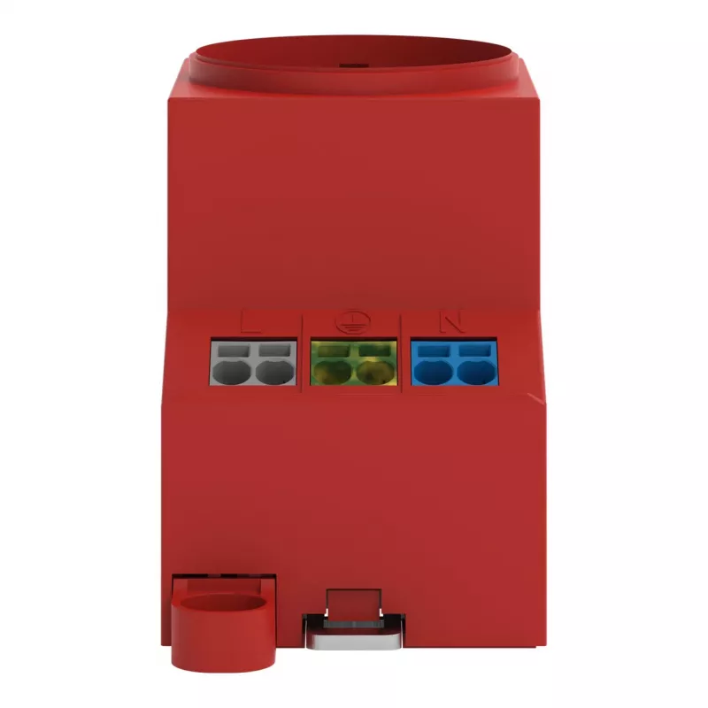 WAGO Toma de corriente para armario eléctrico 709-583 Rojo 1 ud.