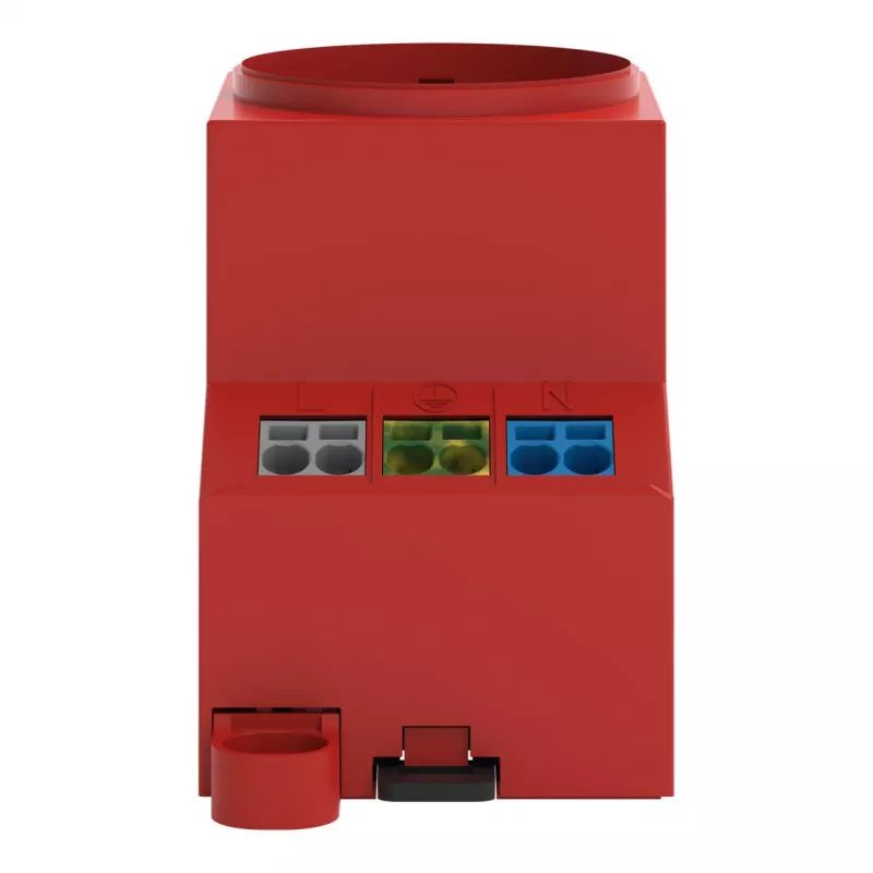 WAGO Toma de corriente para armario eléctrico 709-583 Rojo 1 ud.