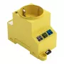 WAGO Toma de corriente para armario eléctrico 709-582 Amarillo 1 ud.