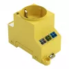 WAGO Toma de corriente para armario eléctrico 709-582 Amarillo 1 ud.