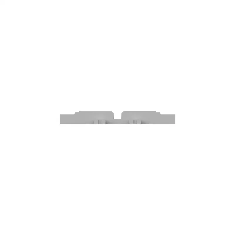 WAGO 221-2525 Adaptador de montaje para bornes de conexión de la serie 221, pack de 5, gris