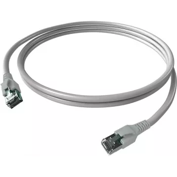 EasyLan Cable de parcheo FlexBoot Cat.6A S/FTP gris 10m